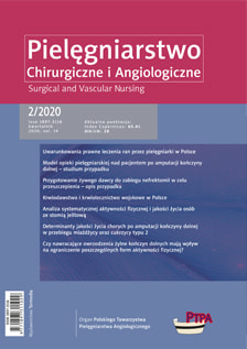 Pielęgranistwo Chirurgiczne i Angiologiczne nr 2/2020